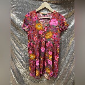 Babydoll Floral Dress